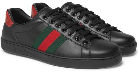 gucci black shoes for men.